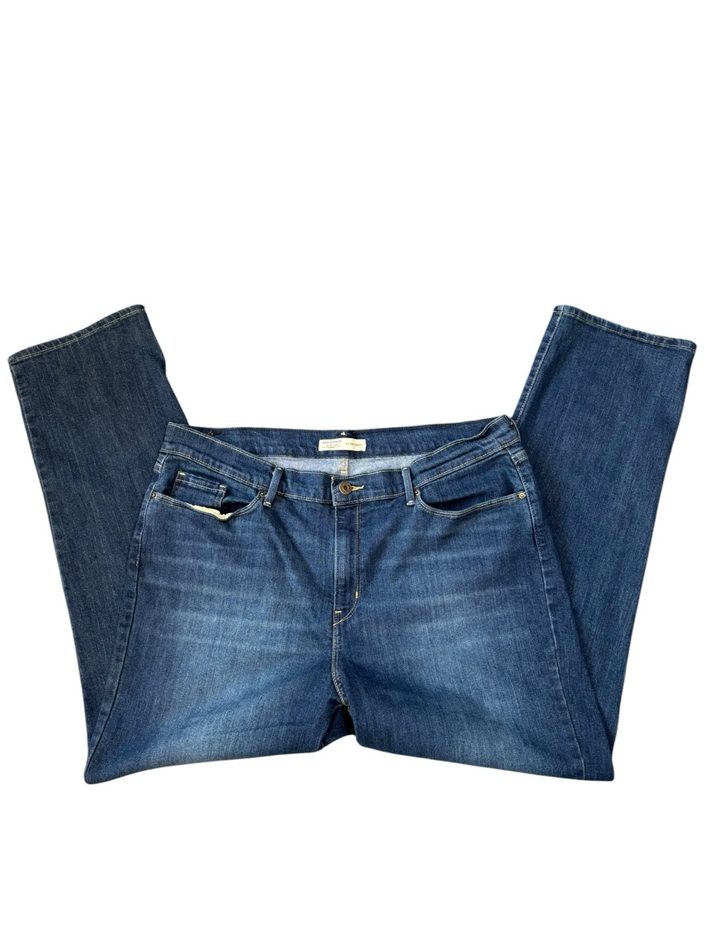 Levi's Mid-Rise Straight Jeans Short Petite, Size 18